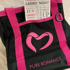 Consultant tote bag and invitations